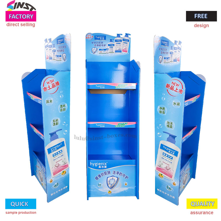 Shower gel display က သင့်ထုတ်ကုန်အတွက် ပေါ်လွင်ထင်ရှားအောင် ဘယ်လိုလုပ်ဆောင်မလဲ။